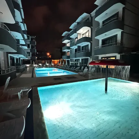 Apartment Blue House Side